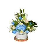 Serene Blue Elegance by Florawy