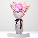 Blush Peony Embrace by Florawy