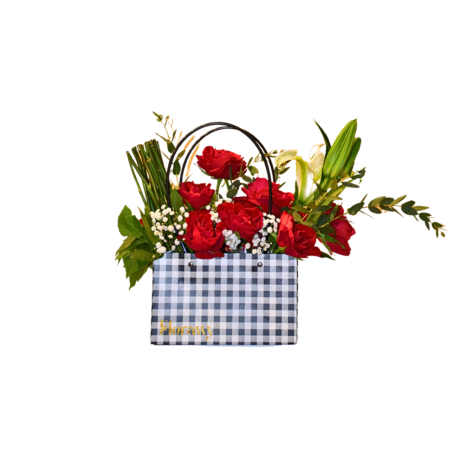 Scarlet Garden Elegance by Florawy