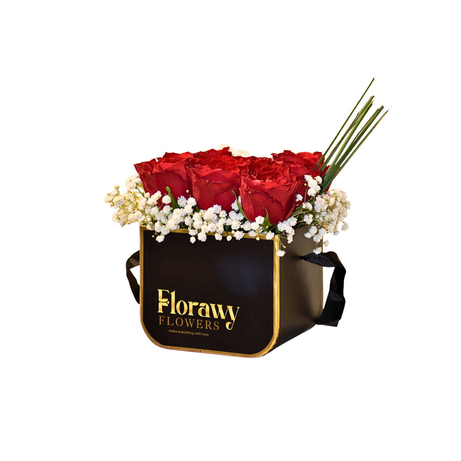 Scarlet Noir Elegance by Florawy