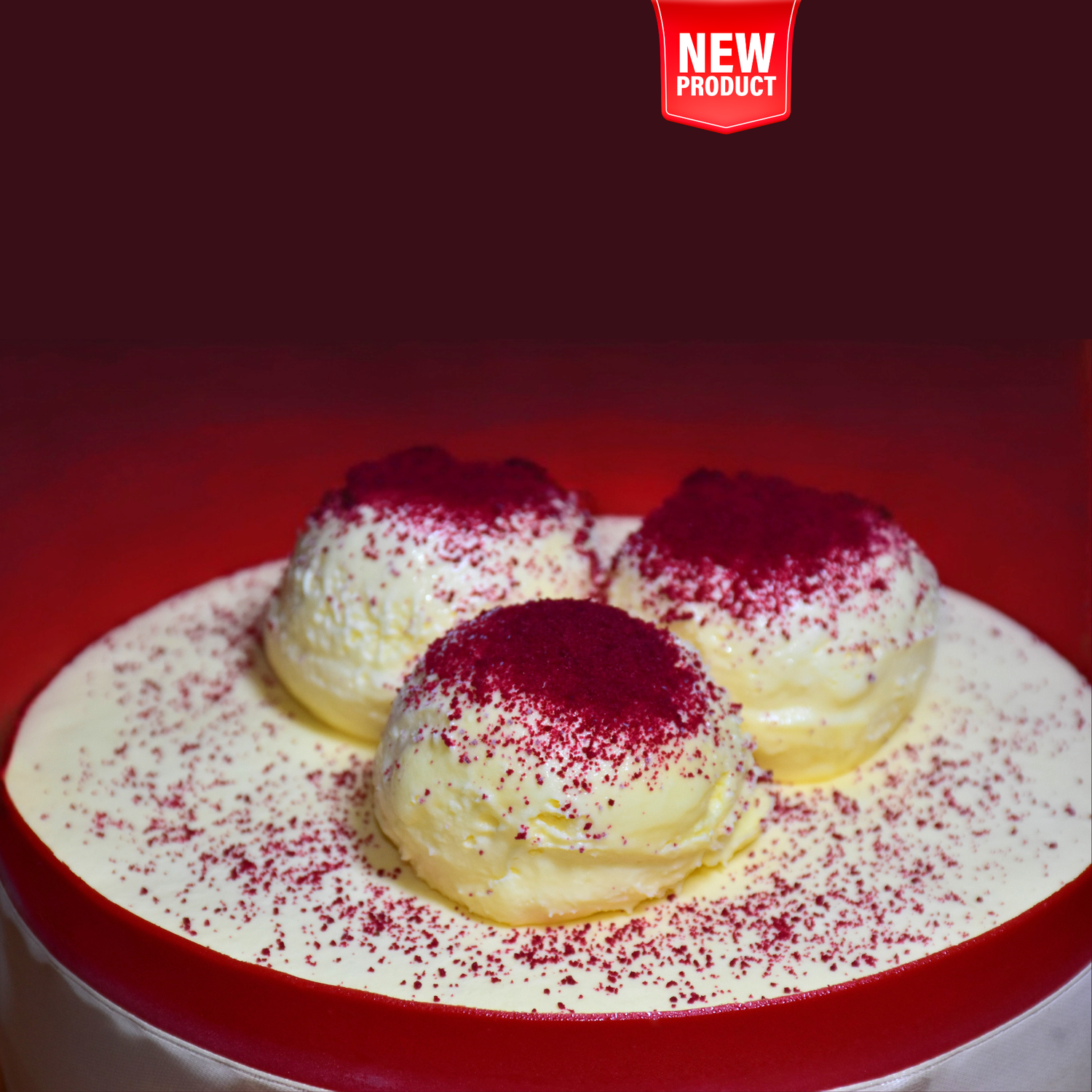 Velvet Frost – Red Velvet Ice Cream Cake (500g)