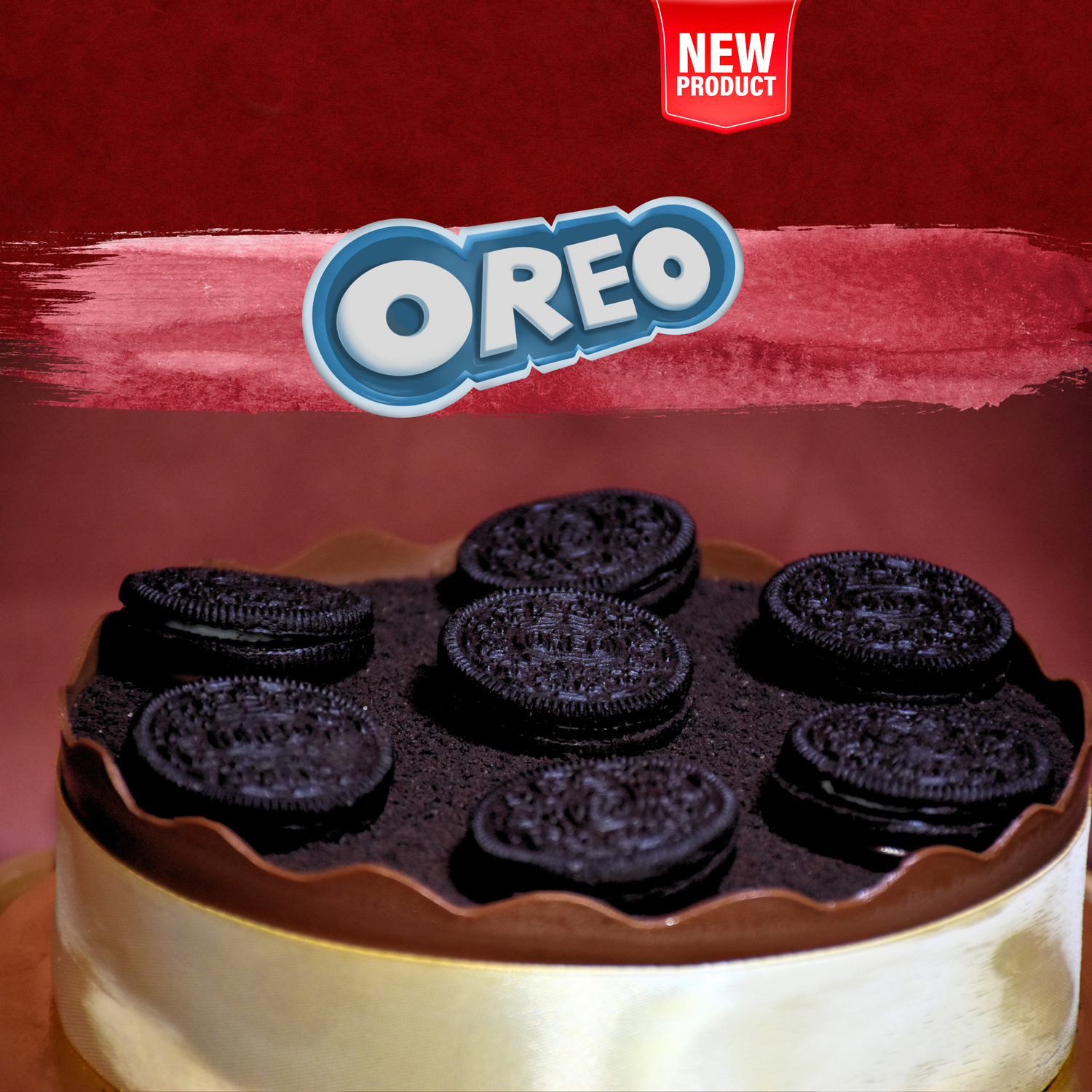 Midnight Oreo – Ice Cream Cake (500g)