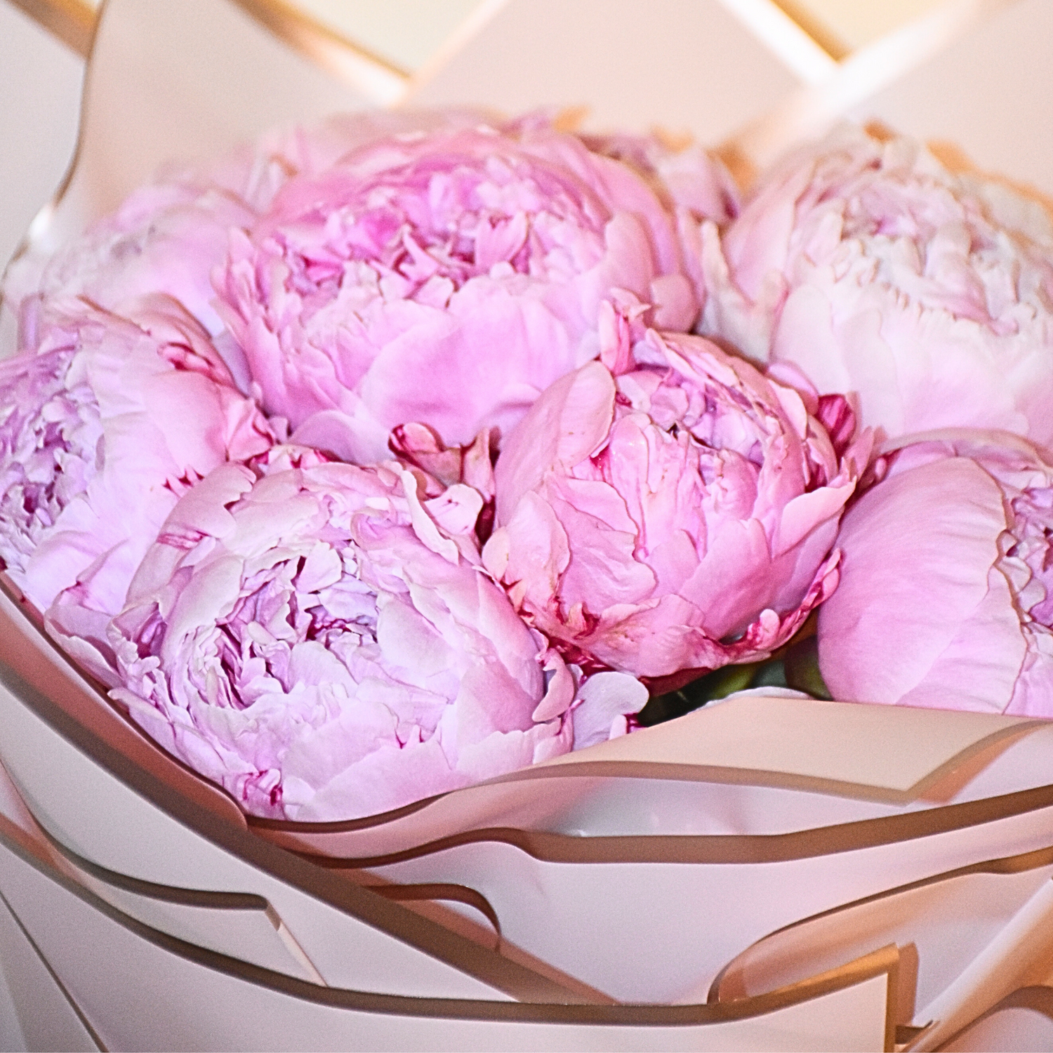 Blush Peony Embrace by Florawy